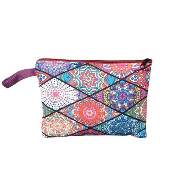 Uretti - Sibel 2453 4352 El Yapımı Mandala Desen Clutch - Portföy Çanta - Image 1