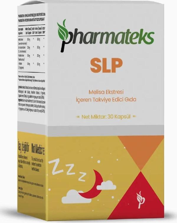SLP Melisa Ekstresi İçeren Takviye Edici Gıda 30 Kapsül, Pharmateks - Image 1