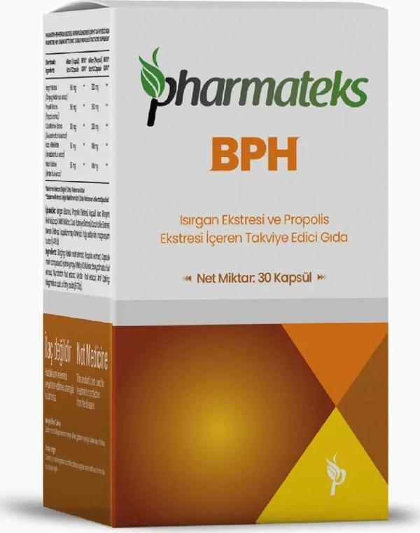 BPH Isırgan ve Propolis Ekstresi içeren 30 Kapsül, Pharmateks - Image 1