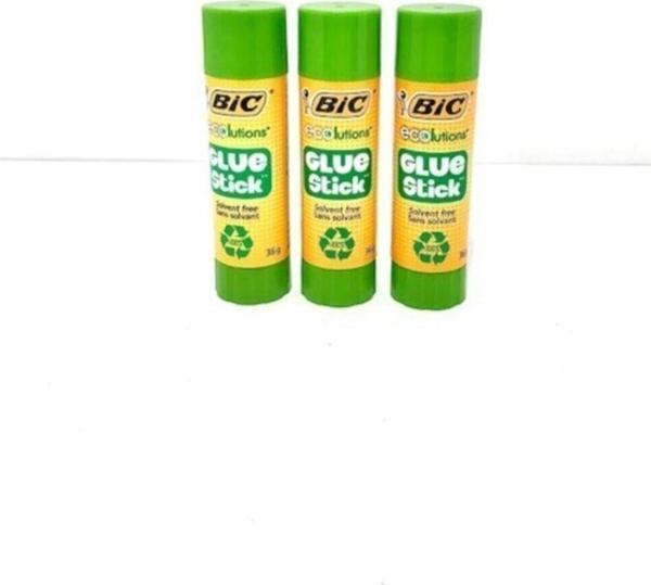 Bic Eco Glue Stick 36Gr 3'Lü Paket - Image 1