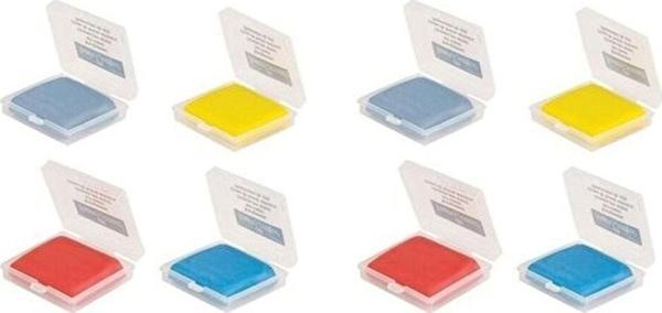 Faber Castell 8 Adet Rengarenk Hamur Silgi - Image 1