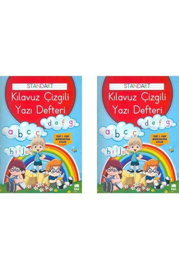 Ema Kitap 24 Yaprak A4 Büyük Boy Stkampuskirtasiyemart Kılavuz Çizgili Güzel Yazı Defteri 2 Adet - Ema Kitap - Image 1