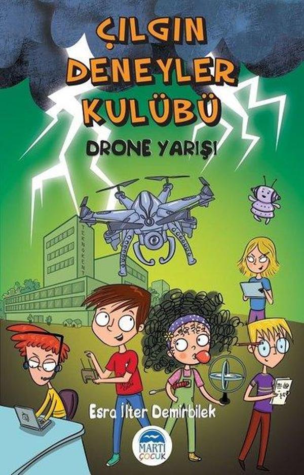 Drone Yarışı-Çılgın Deneyler Kulübü - Martı Yayınları Yayınevi - Image 1