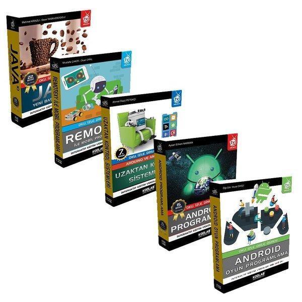 Android Tabanlı Mobil Uygulama Seti-5 Kitap Takım - Kodlab - Image 1