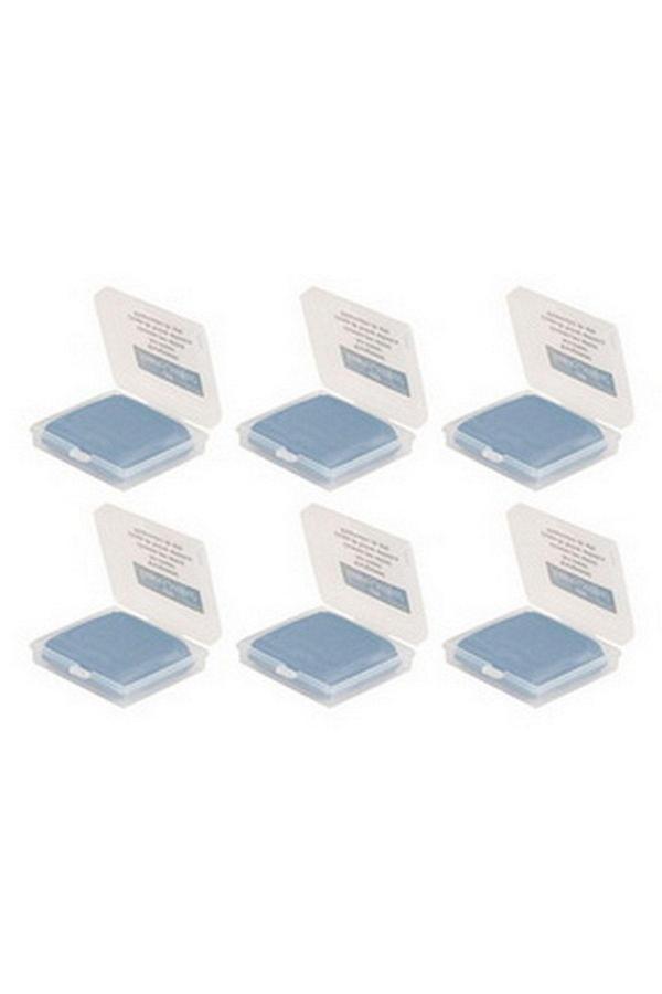 Faber Castell Faber Gri Hamur Silgi Plastik Kutulu (5130127220) 6 Lı Paket - Image 1