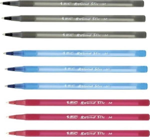 Bic Round Stic 9 Lu Tükenmez Kalem Seti - Image 1