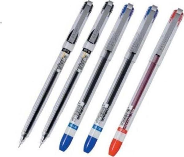 Donga Mygel Korea My Gel 0.5Mm Ince Iğne Uçlu Jel Kalem 5 Adet (2 Siyah 2 Mavi 1 Kırmızı ) - Image 1