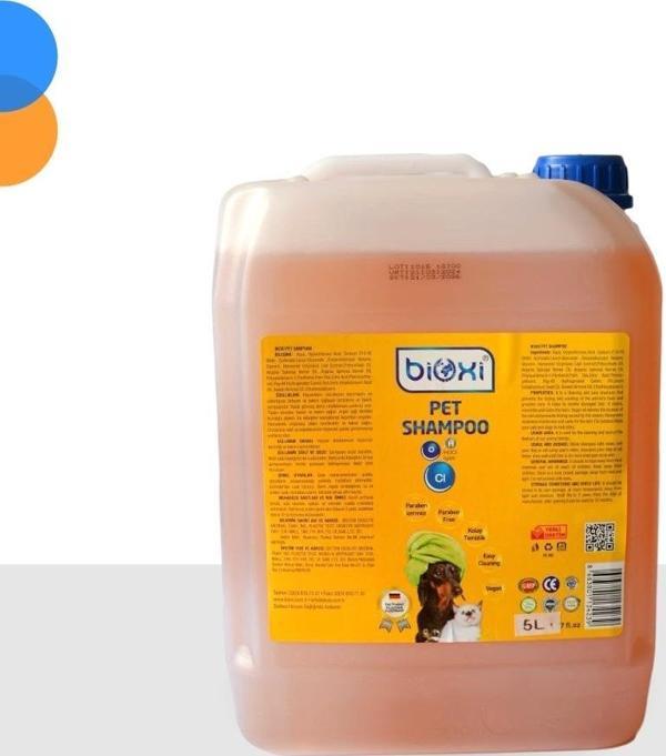 Bioxi Kedi & Köpek Şampuanı 5 LT - Image 1