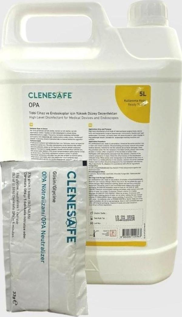 OPA Tıbbi Cihaz ve Endoskop Dezenfektanı 5 LT - Image 1