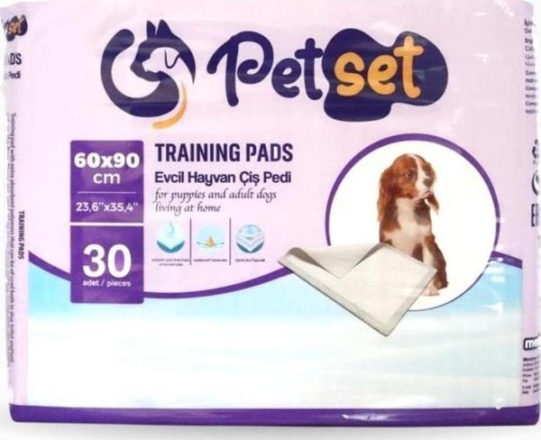 Pet-Set Serme Bezi (Çiş Pedi) 60cm x 90cm 30'lu Paket - Image 1