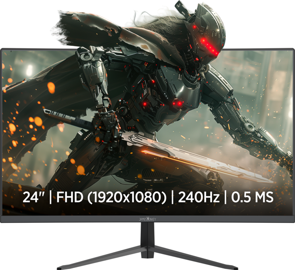 James Donkey Rion R40 24'' 240Hz 0.5Ms FHD VA Panel Gaming Monitör (Sıfır Ölü Piksel Garantili) - Image 1