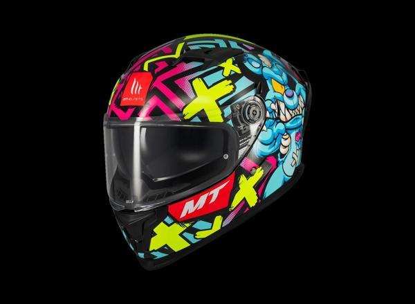 KASK MT BRAKER SV CRAZY TEDDY B7 PARLAK - Image 1