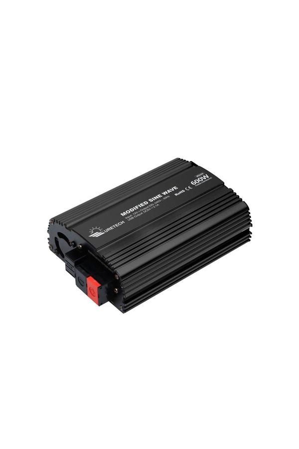 Uretech 600 W Watt 12 V Volt Modifiye Sinüs Inverter 12Vdc-220Vac - Image 1