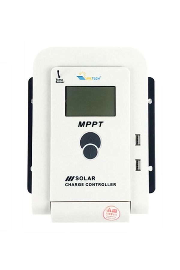 Uretech Mppt 20 A Amper 12/24 V Volt Şarj Kontrol Cihazı Regülatörü 20Ah Mppt 20 Ah - Image 1