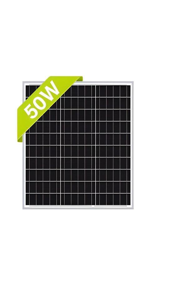 Uretech 50 Watt Monokristal Güneş Paneli - Image 1