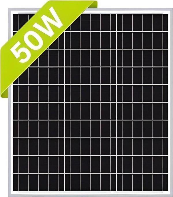 Uretech 50 Watt Monokristal Güneş Paneli - Image 1