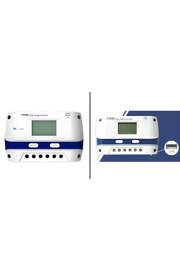Uretech 30 A Amper Şarj Kontrol Cihazı 12/24V 30 Ah Usb Çıkışlı - Image 1