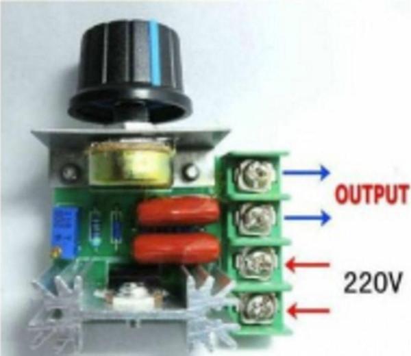 Uretech 2000 Watt Motor Hız Kontrol Devresi Dimmer - Image 1