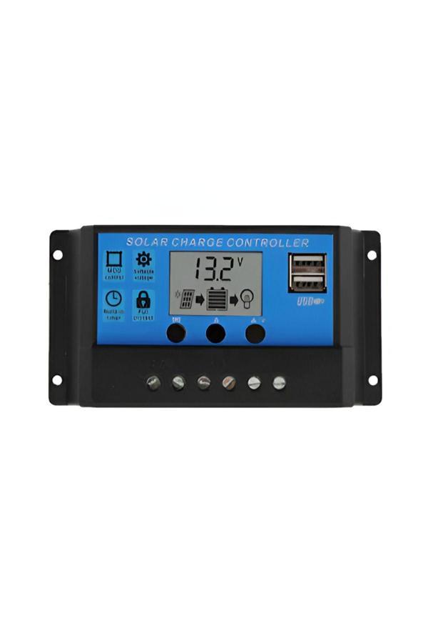 Uretech 30 A Amper Solar Şarj Kontrol Uyumlu Cihazı Regülatörü 30Ah 12V/24V - Image 1
