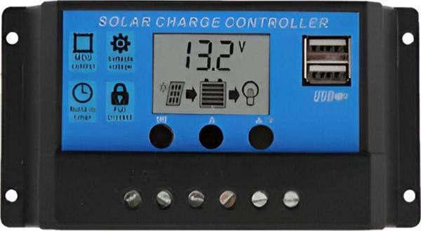 Uretech 30 A Amper Solar Şarj Kontrol Uyumlu Cihazı Regülatörü 30Ah 12V/24V - Image 1