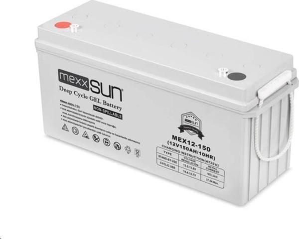 Mexxsun Jel Akü 12V 150Ah - Image 1