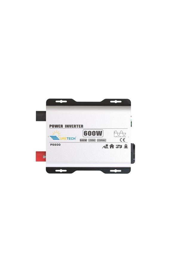 Uretech 600 Watt 12V Tam Sinüs Inverter 600 W 12V-220V Invertör - Image 1