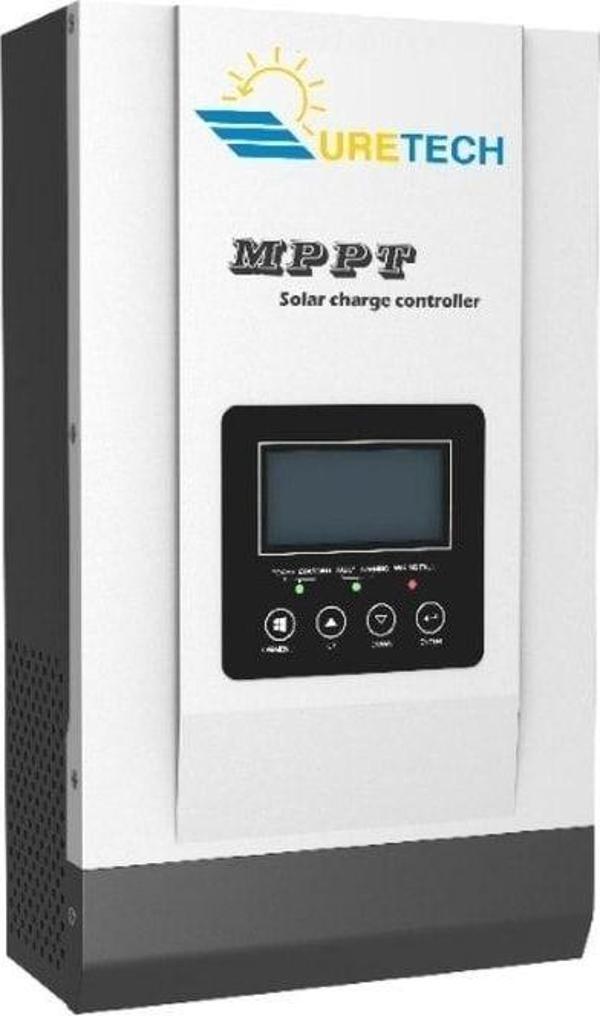Uretech 60 Ah Amper Mppt Solar Şarj Kontrol Cihazı Regülatörü 12V 24V 48V 60A - Image 1