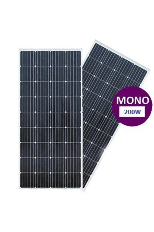 Lexron 200 Watt 12V Monokristal Güneş Paneli A Class Kalite - Image 1