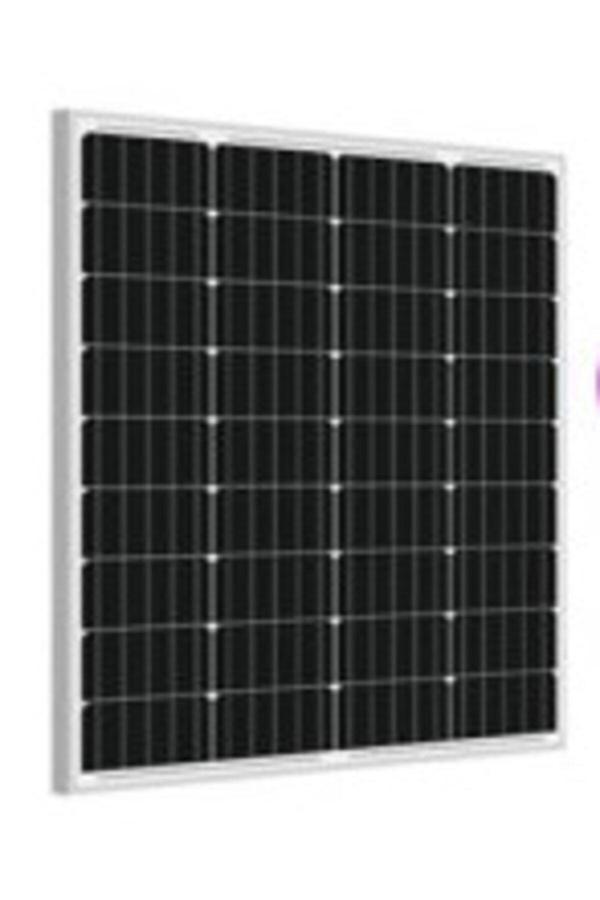 Uretech 110 W Watt Monokristal Güneş Paneli Solar Panel 12V 105 W 100 W - Image 1