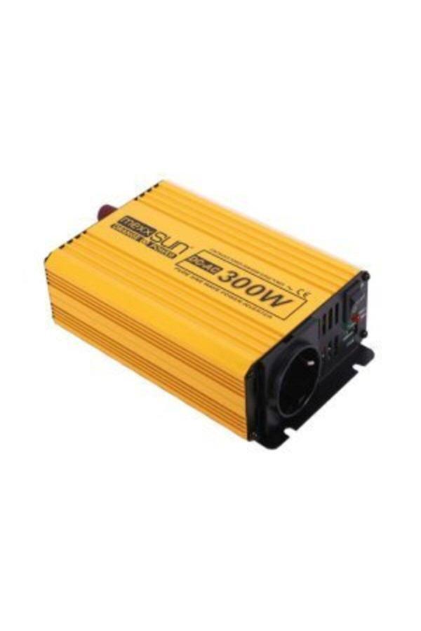 Mexxsun 300 Watt 12 Volt Tam Sinüs Inverter (2 Yıl Garantili) - Image 1