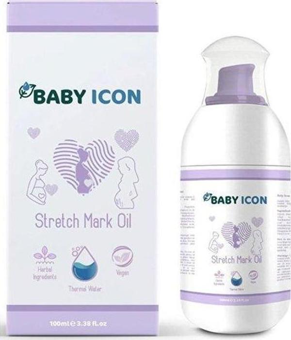 Baby İcon Gebe Çatlak Önleyici Yağ - Image 1
