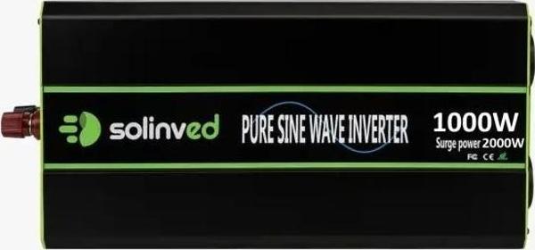 Solinved 1000W Tam Sinüs İnverter 12V - Image 1
