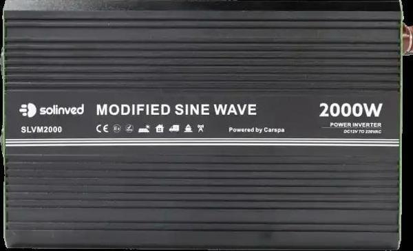 Solinved 2000W Modifiye Sinüs İnverter 12V - Image 1