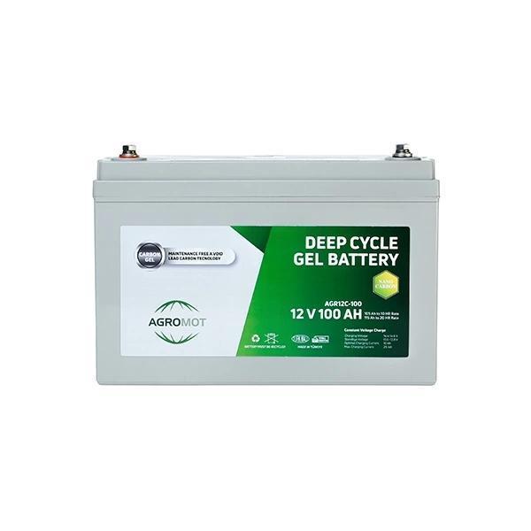 Agromot 12v 100Ah Jel Akü - Image 1