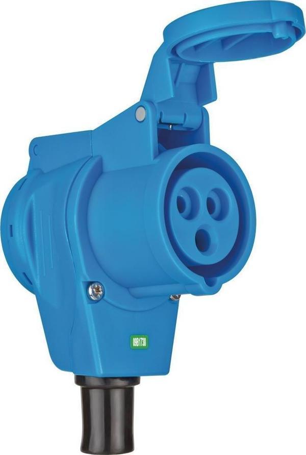 Brennenstuhl Camping Serisi CEE Priz ve 230 V Priz Çevirici Adaptör - Image 1