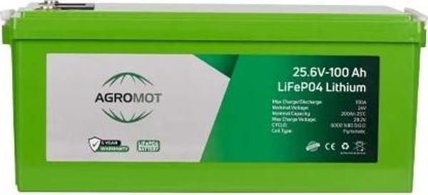 Agromot 25.6V 100AH Lityum Akü - Image 1