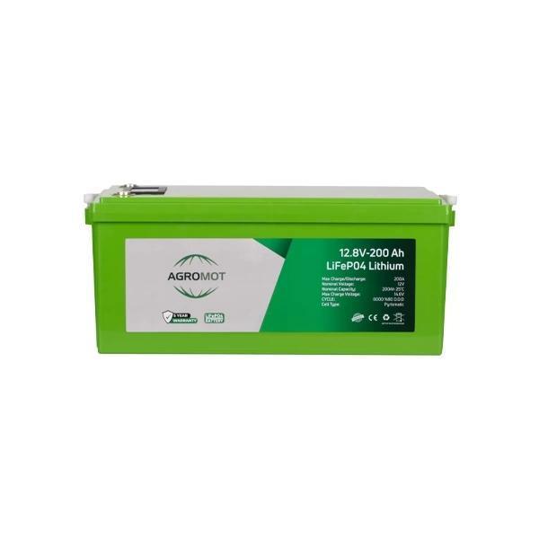 Agromot 12.8V 200AH Lityum Akü - Image 1