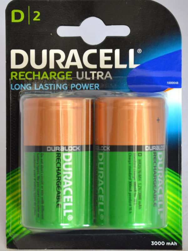 DURACELL KALIN PİL 3000 MAH.ŞARJLI (2Lİ BLS) - Image 1