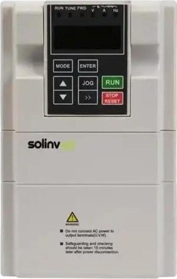 Solinved 2.2 kW 3 HP Monofaze(3x220) Solar Pompa Sürücü - Image 1