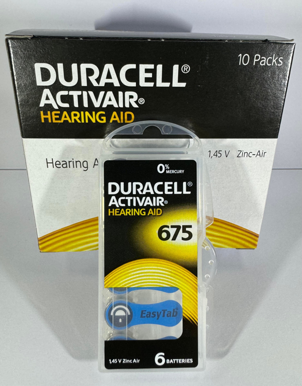 DURACELL 675 NO. KULAKLIK PİLİ - Image 1