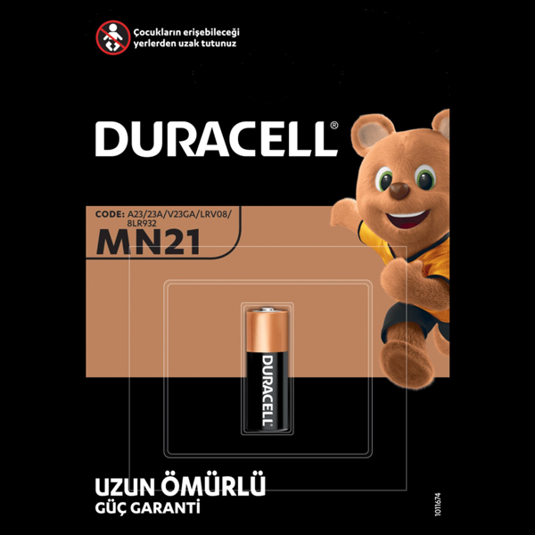 DURACELL 23 A MN 21 PİL - Image 1