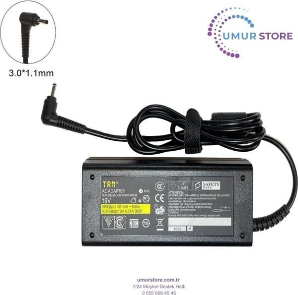 Acer A16-090P1A 3.0x1.1mm Notebook Adaptörü - Image 1