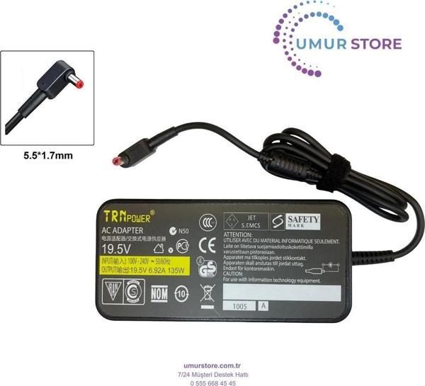 Acer A16-135PIB 5.5x1.7mm Notebook Adaptörü - Image 1