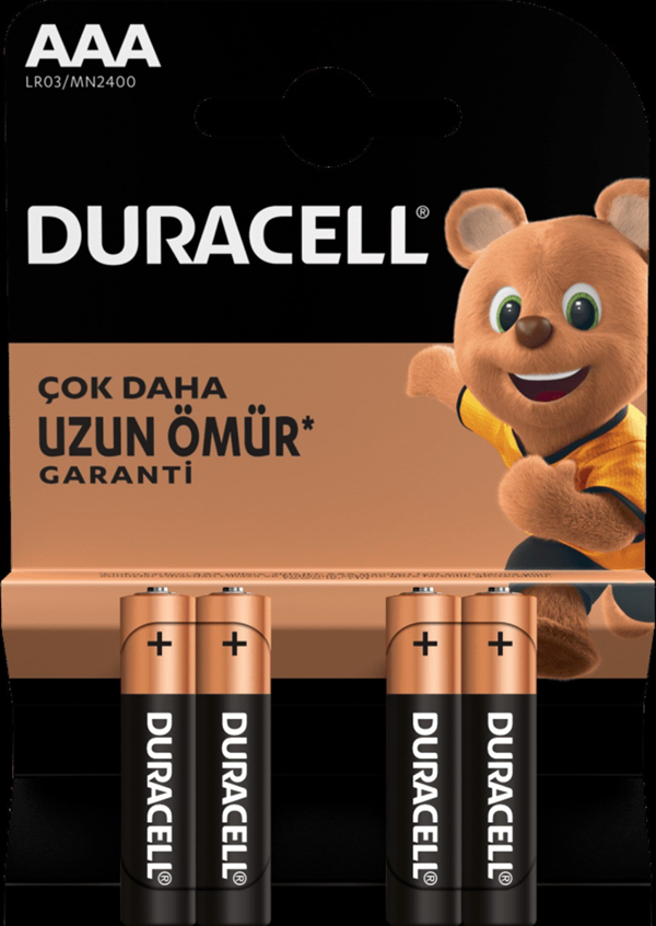 DURACELL İNCE PİL (4LÜ BLS) - Image 1