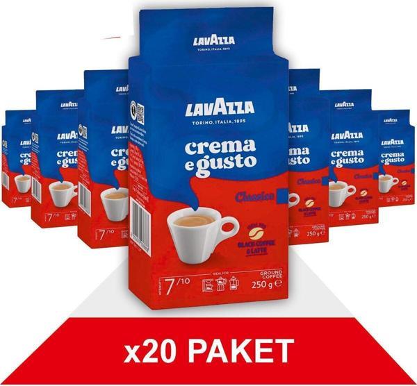 Crema e Gusto Filtre Kahve (250gr) x20 - Image 1