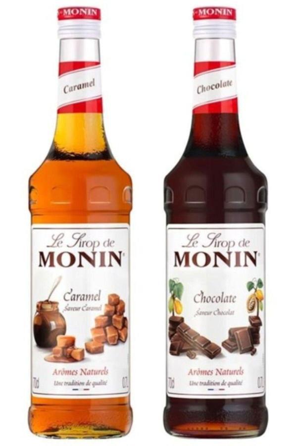 Karamel Şurubu 700 ml + Chocolate Çikolata Şurubu 700 Ml - Image 1