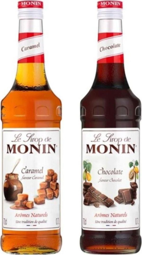 Karamel Şurubu 700 ml + Chocolate Çikolata Şurubu 700 Ml - Image 1