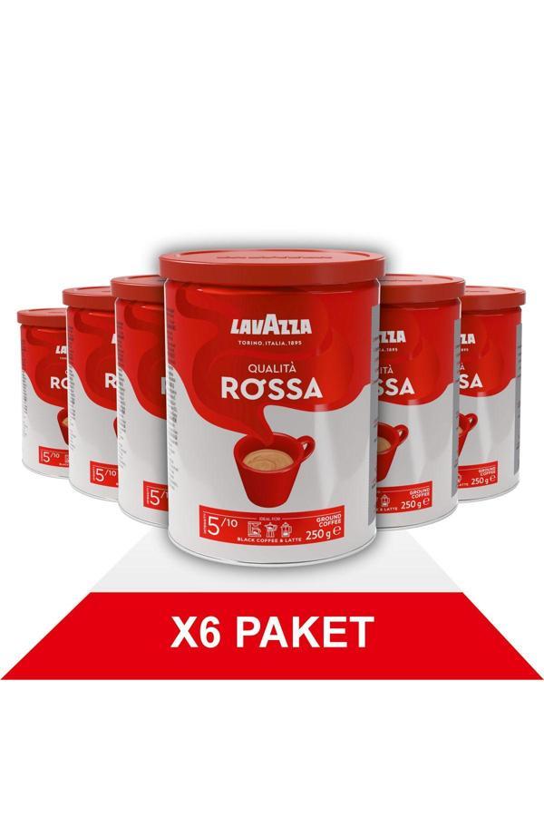 Qualità Rossa Filtre Kahve Teneke Kutu (250gr) x6 - Image 1