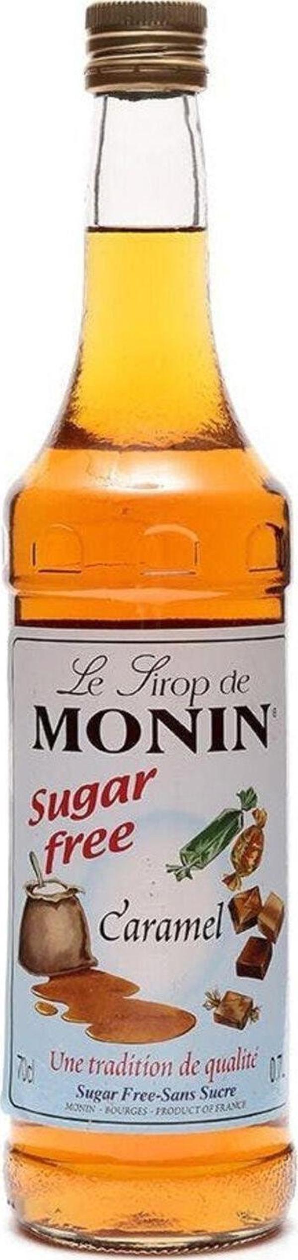 Monin Şekersiz Karamel Kokteyl Şurubu 700 Ml. Şekersiz - Image 1