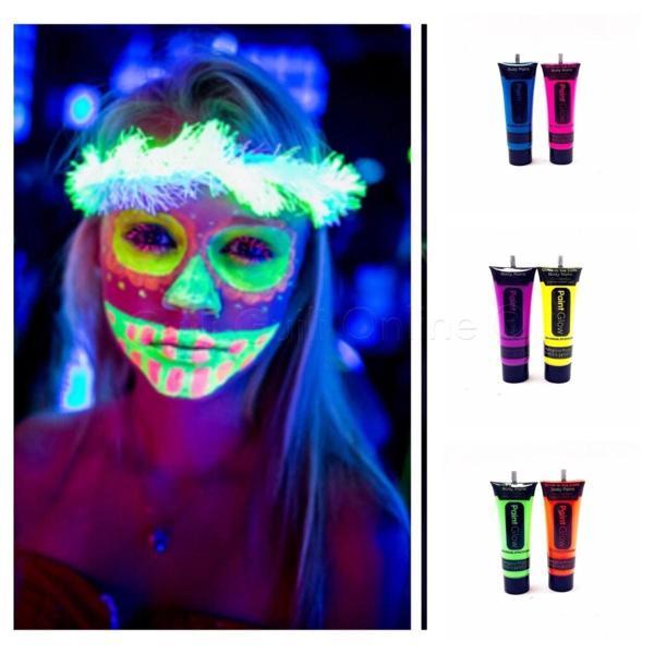 Glow Stick Boya Fosforlu Krem Boya 12 Adet - Image 1